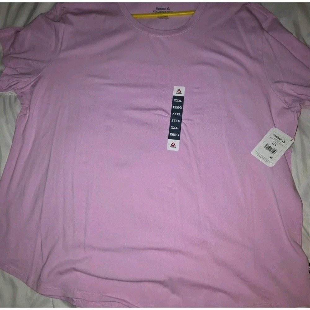 Reebok Womens Identity 2.0 Table Tee Party Pink XXXL RDW261TS05035 NWT